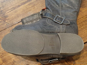 Dámské kozačky s.Oliwer (vel.40). - 6