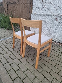 2 židle dubové - 6