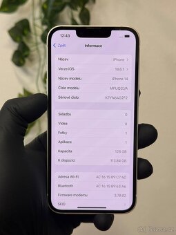 iPhone 14 128GB bílý - 6