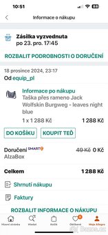 Kabelka tmavě modrá - 6