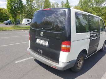 Prodám VW Transportér 1.9 TDI. 5 mist, nová STK, pojízdný - 6