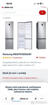 Lednička Samsung spacemax - 6
