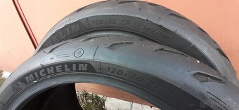 Michelin Road 5 - 2CT, zánovní sada 190/55/17+120/70/17 - 6