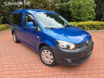 VW Caddy Maxi 1.6 TDI,Roncalli,7.míst,1.maj.serviska,tažné - 6