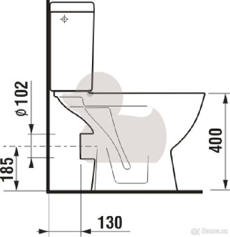 Záchodová mísa WC - JIKA Lyra - 6