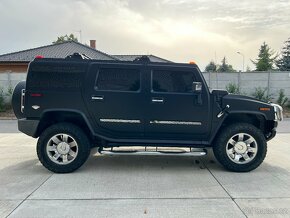 Hummer H2 2008 facelift, 6.2 V8, 20" originál kola, naviják - 6