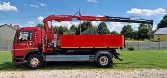 MERCEDES-BENZ ATEGO 1624 HÁKOVÝ NOSIČ + HYDR. RUKA + Kontaj - 6