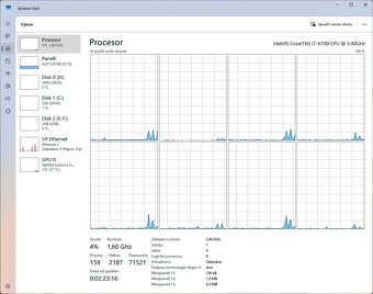Levný Herní počítač s GTX 1060 6GB, Windows 11 - 6