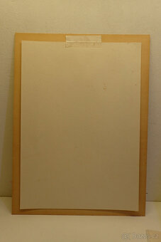 Obraz - Pražská ulička - sig. - pastel -1970  - 6