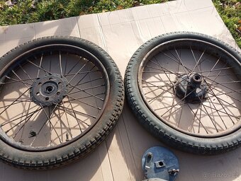 Čz 125/ 150 C kola - 6