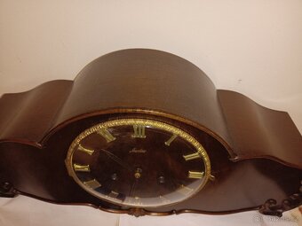 Junghans hodiny starožitný krbové stolní - 6