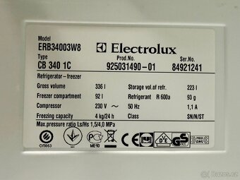 Lednice s mrazákem Electrolux. - 6