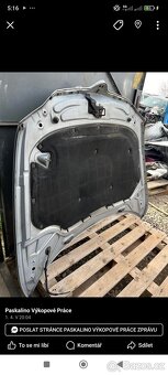 Prodám Přední kapotu Škoda Superb 2 R.V.08-13 Kód barvy LF8K - 6