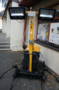 MOBILNÍ OSVĚTLENÍ / GENERÁTOR (elektrocentrála) WASP 5,5KVA - 6