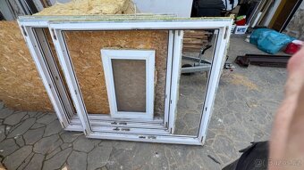 4x Plastová okna 140x130 - 6