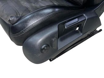 Sedačky černá kůže alcantara VW Passat B6 kombi r.v. 2010 - 6