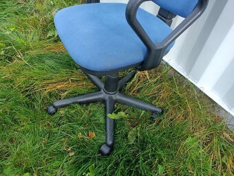 Kancelářské KŘESLO k psacímu stolu s područkami a kolečky - 6