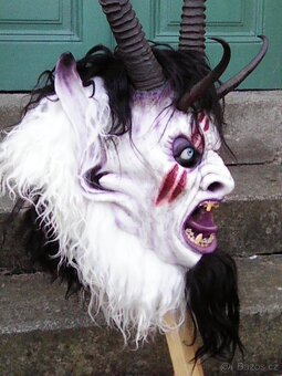 krampus maska DÉMONA - 6
