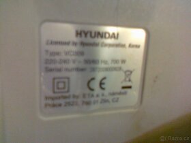 bezsáčkový vysavač Hyundai VC009  700W - 6