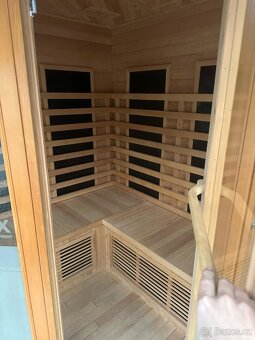 Infrasauna Brilix rohová - 6