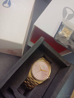Dámské hodinky Nixon Idol Light Gold/Pink(zlaté hodinky) - 6