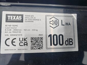 traktor zánovní Texas XC160-102 HC , 2 roky starý - 6