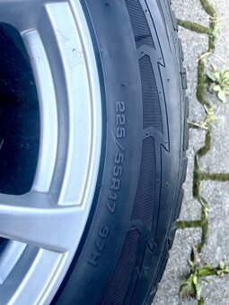 Alu kola Enzo 5x120 17” s pneu na výměnu - 6