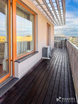 Pronájem bytu 3+kk 77 m² s terasou 30 m², Bratislavská, Prah - 6