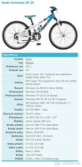 Dětské kolo Scott Contessa junior 24 - 6