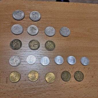 Bankovky i různé minceČeskoslovensko 10,20,100 a 500 Kčs - 6