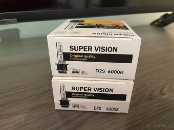 Xenonové výbojky D2S 4300K, 6000K, 8000K - 6