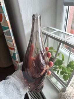 Váza hutní sklo - 6