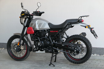 Royal Enfield Scram 411 Graphite Red - 6
