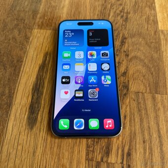 iPhone 15 Pro 256GB natural titan, 12 měsíců záruka - 6