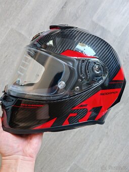Scorpion EXO R1 Carbon air Rally vel. M - 6