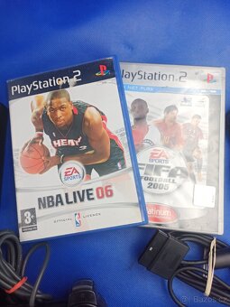 PS2 PlayStation 2 Slim + Hry - 6