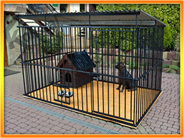 Voliéra – kotec pro psa s dovozem a montáží. - 6