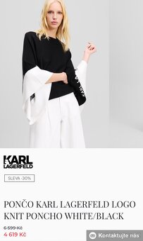 Pončo KARL LAGERFELD - 6