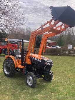 Traktor TIGER 504 bez kabiny včetně předního nakladače - 6