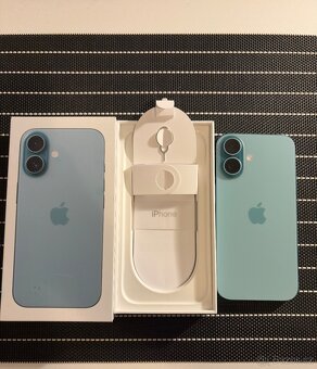 iPhone 16 128gb Teal JAKO NOVÝ - 6