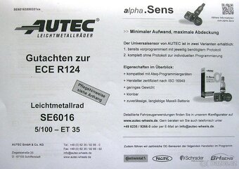 Prodám sadu zimních ALU kol na Škoda 16" - 6