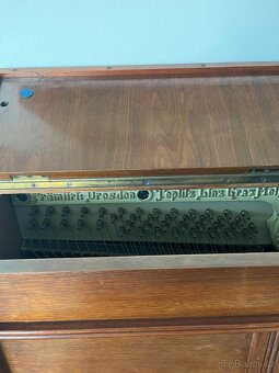 Historické piano August Förster - 6