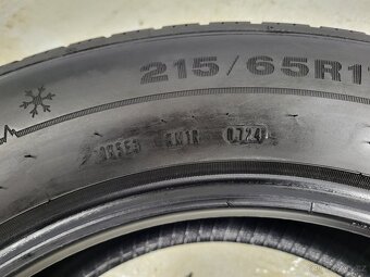2x 215/65R17 Dunlop zimní - 6