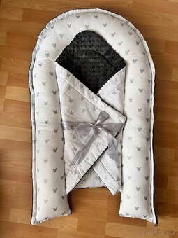 Nová zavinovačka s mašlí - stříbrný Mickey - 6