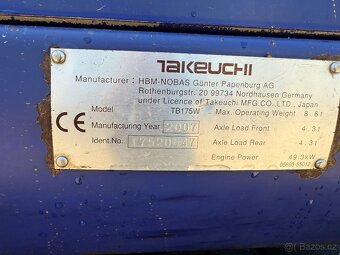Takeuchi TB 175 W - 6