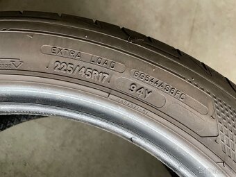 prodám letní pneumatiky 225/45/17 Goodyear celá sada - 6