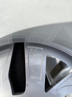 Alu kola Škoda 5x112 R17 včetně pneu Continental 205/55/17 - 6