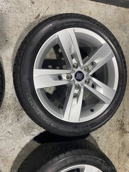 Alu SEAT 5x112 + pneu Goodyear 205/55R17. - 6