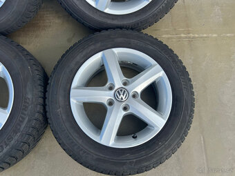 195/65R15 zimní pneu alu kola VW GOLF VII 6x15 5x112 ET43 - 6