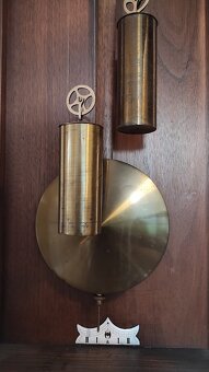 Starožitné závažové hodiny Gustav Becker s vteřinovkou. - 6